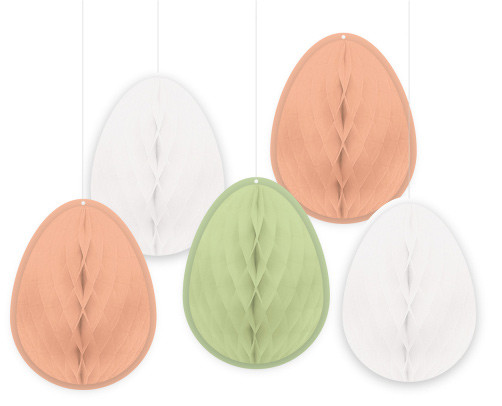 Ostern i hängende Ei Dekoration, 5er-Set