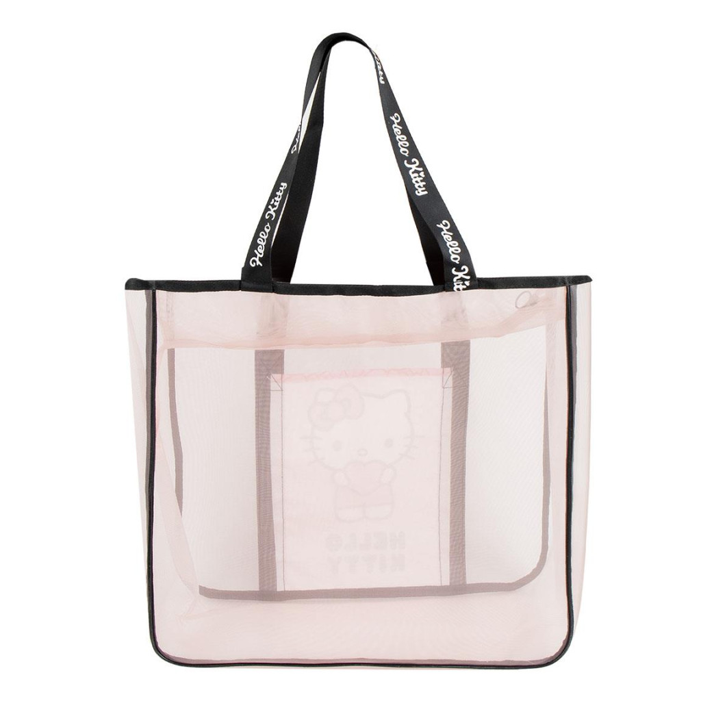 Hello Kitty Premium transparente Strandtasche 62 cm