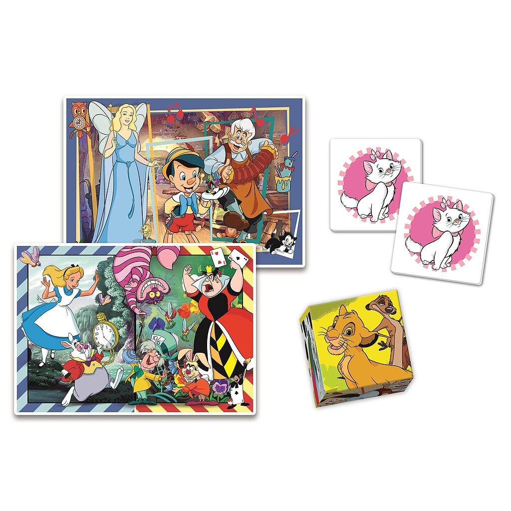 Disney Classics Magical 4-in-1 Spielesammlung Clementoni