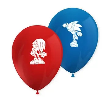 Sonic the Hedgehog Sega Sonic the Hedgehog Ballon, 8 Stück