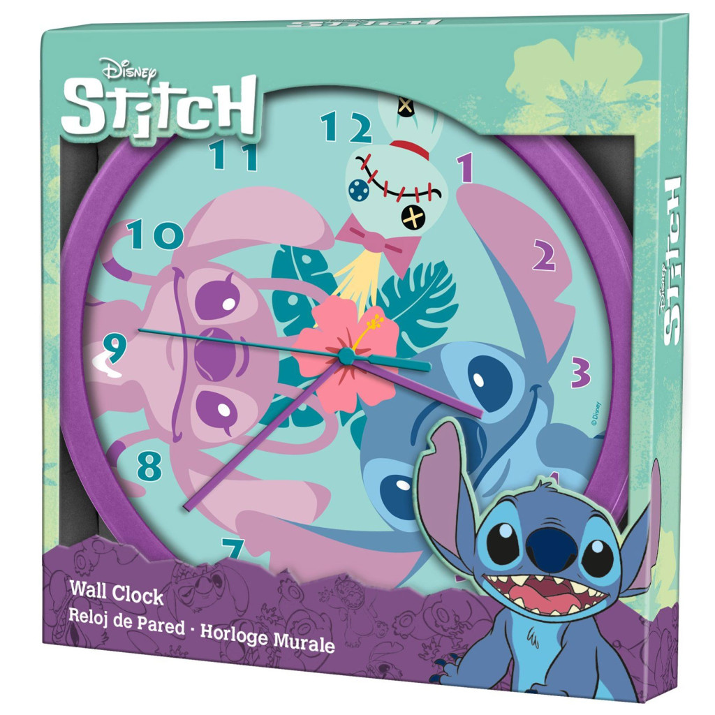 Disney Lilo und Stitch Island Wanduhr 25 cm