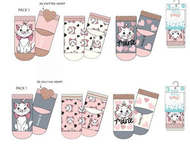 Disney Marie Baby Socken 0-12 Monate