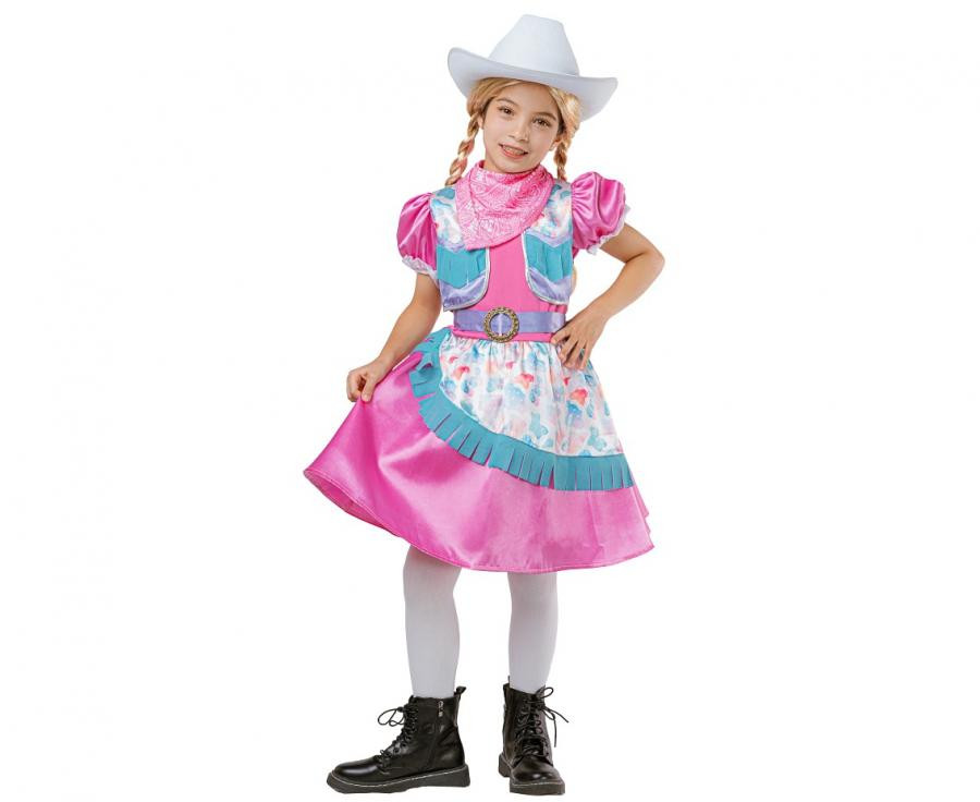 Farbe Elegant Cowgirl Kostüm 92/104 cm