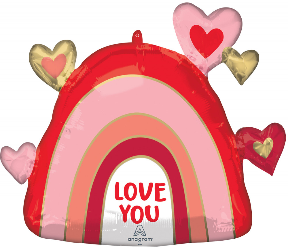 Liebe Ich liebe dich, Ich liebe dich Folienballon 66 cm