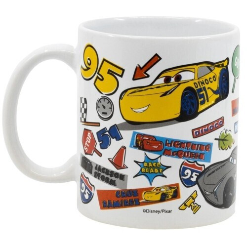 Disney Cars Stickers Porzellanbecher 325 ml im Geschenkkarton