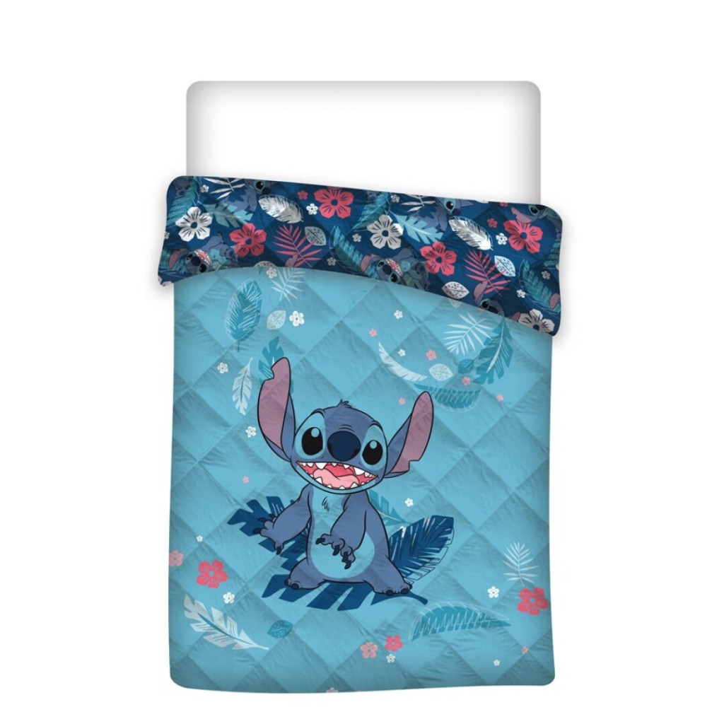 Disney Lilo und Stitch Leaf gestepptes Überbett, Bettdecke 140x200cm