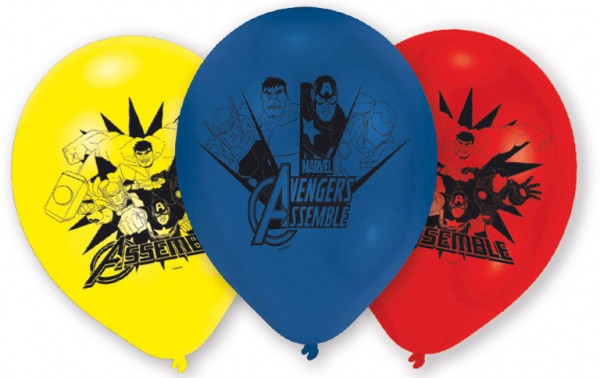 Avengers Fight Ballon, 6 Stück 9 Zoll (22,8 cm)