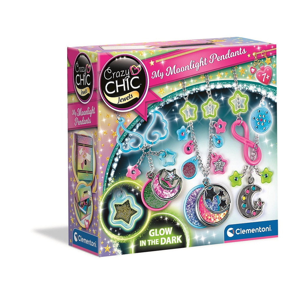 Crazy Chic Moonlight Armband- und Halskettenset Clementoni