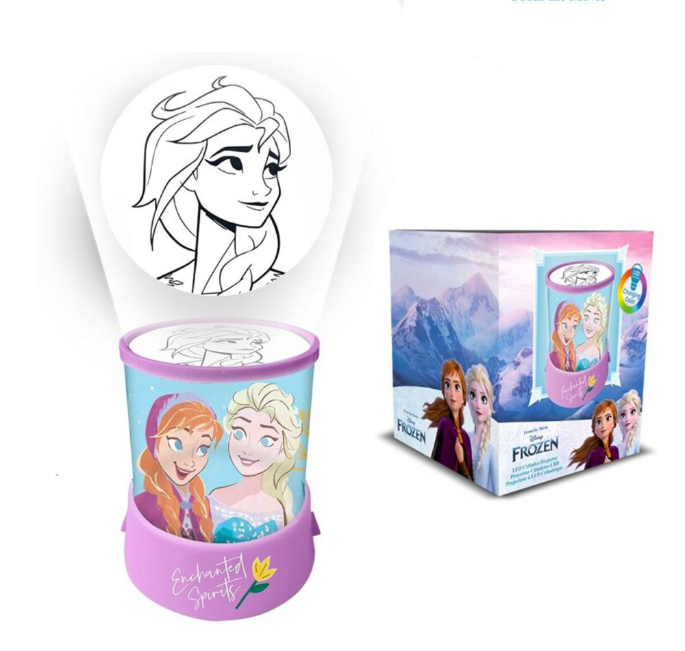 Disney Eiskönigin Enchanted 2-in-1 Projektor, Lampe, Nachtlicht