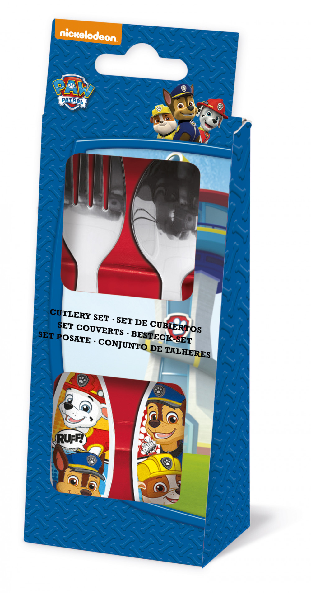 Paw Patrol Metall-Besteckset - 2-teilig