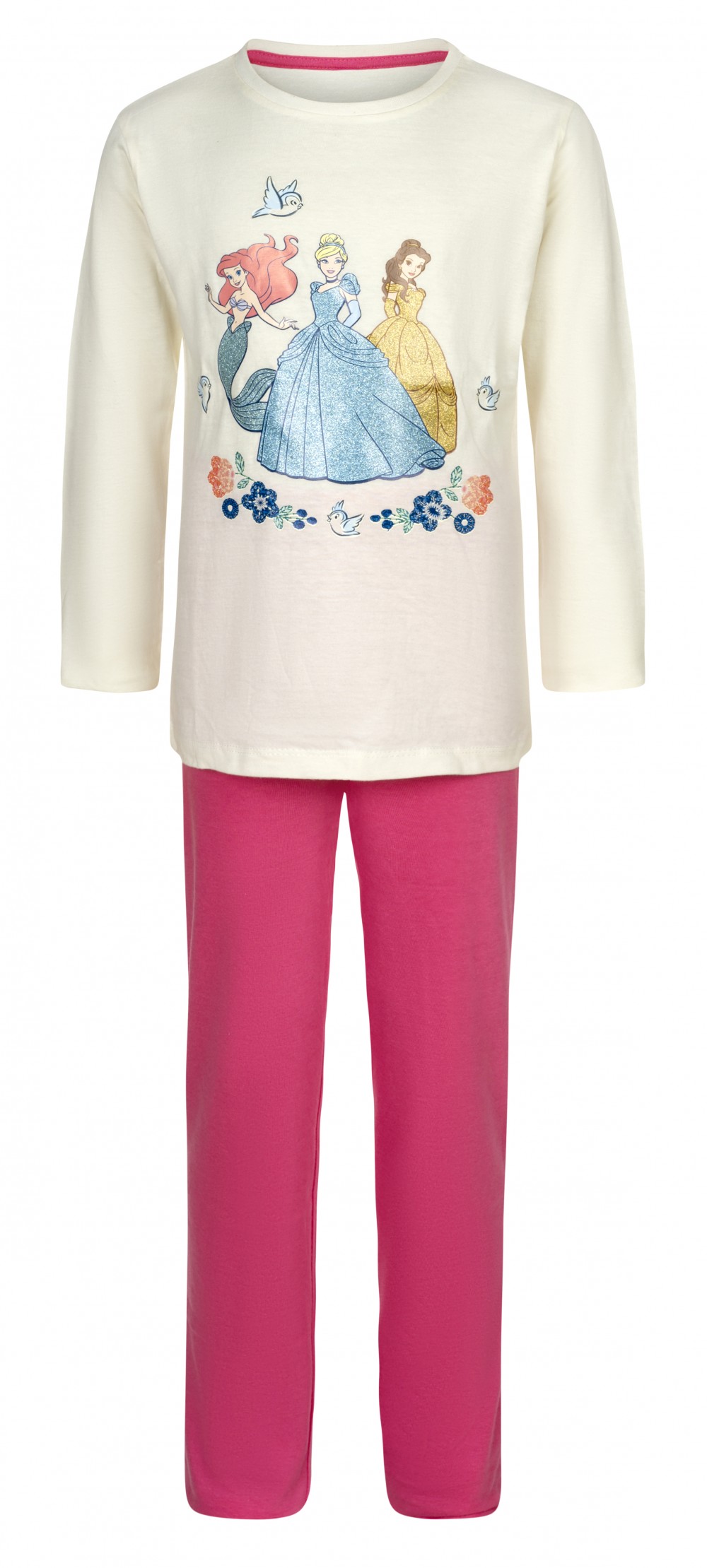 Disney Prinzessin Kinderlangschlafanzug 98/104 cm