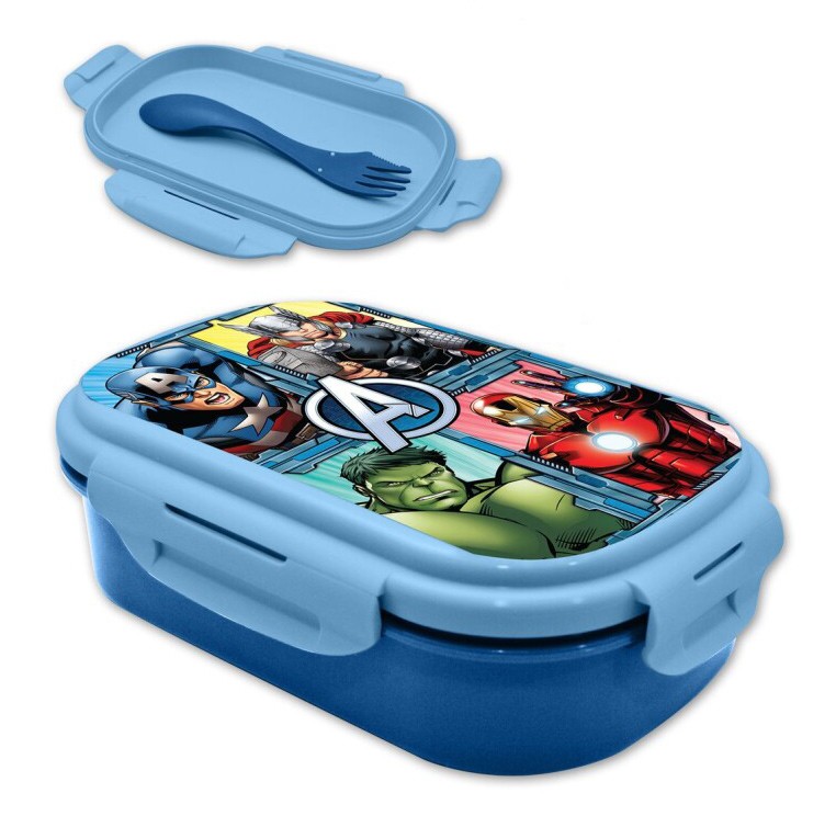 Avengers Sandwichbox + Besteckset