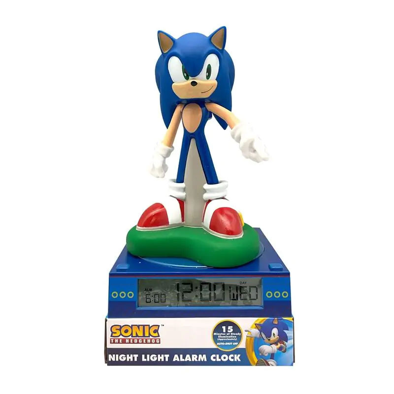 Sonic the Hedgehog 3D-Nachtlicht und Wecker