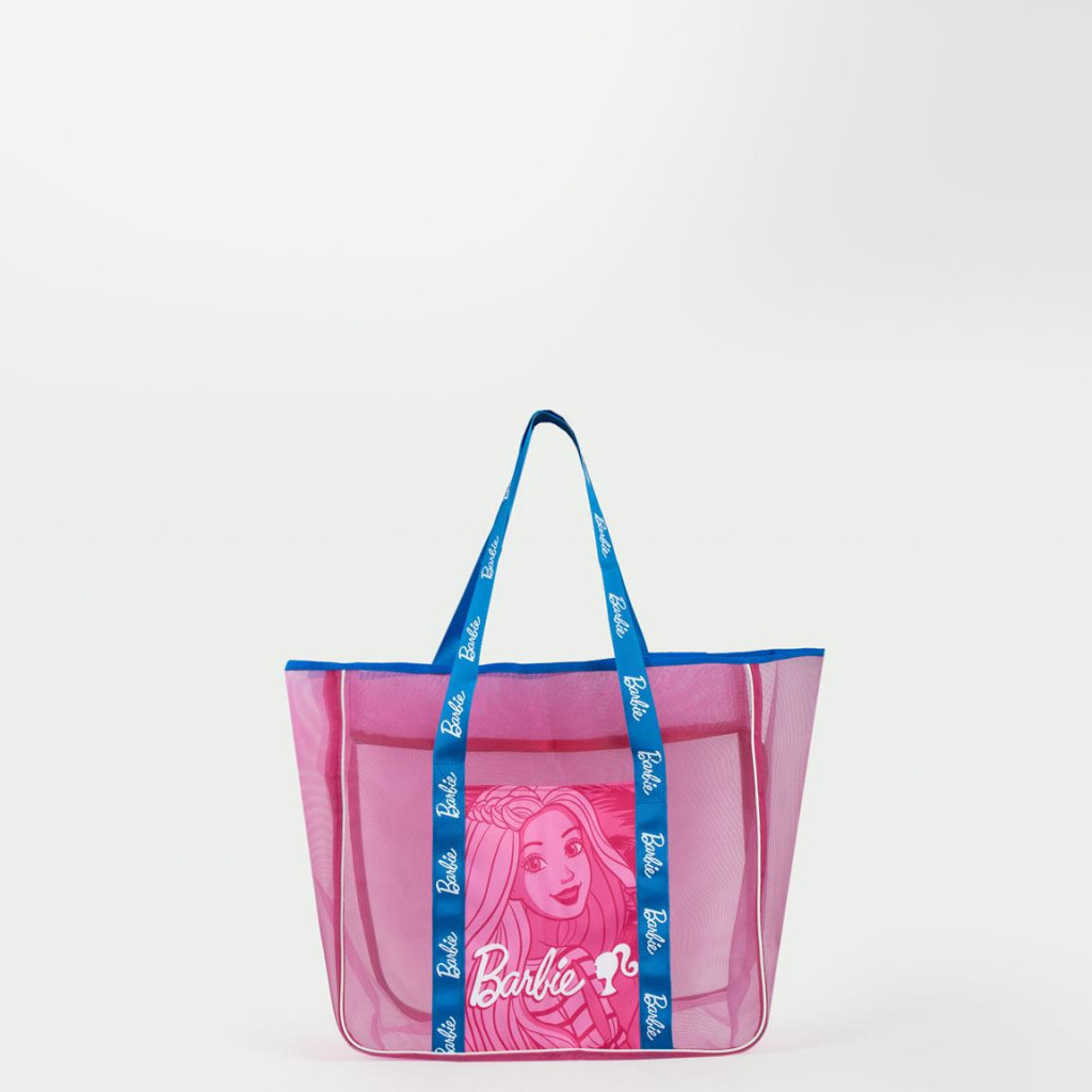 Barbie Premium transparente Strandtasche 62 cm