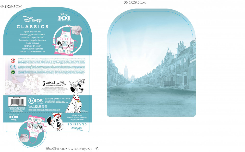 Disney 101 Dalmatiner Little Sweetie Kinder Schürze 2-teiliges Set