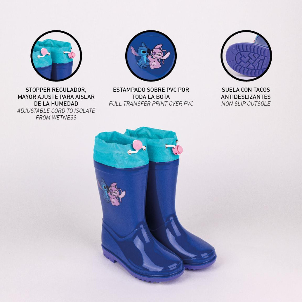 Disney Lilo und Stitch Kinder Gummistiefel 27-34