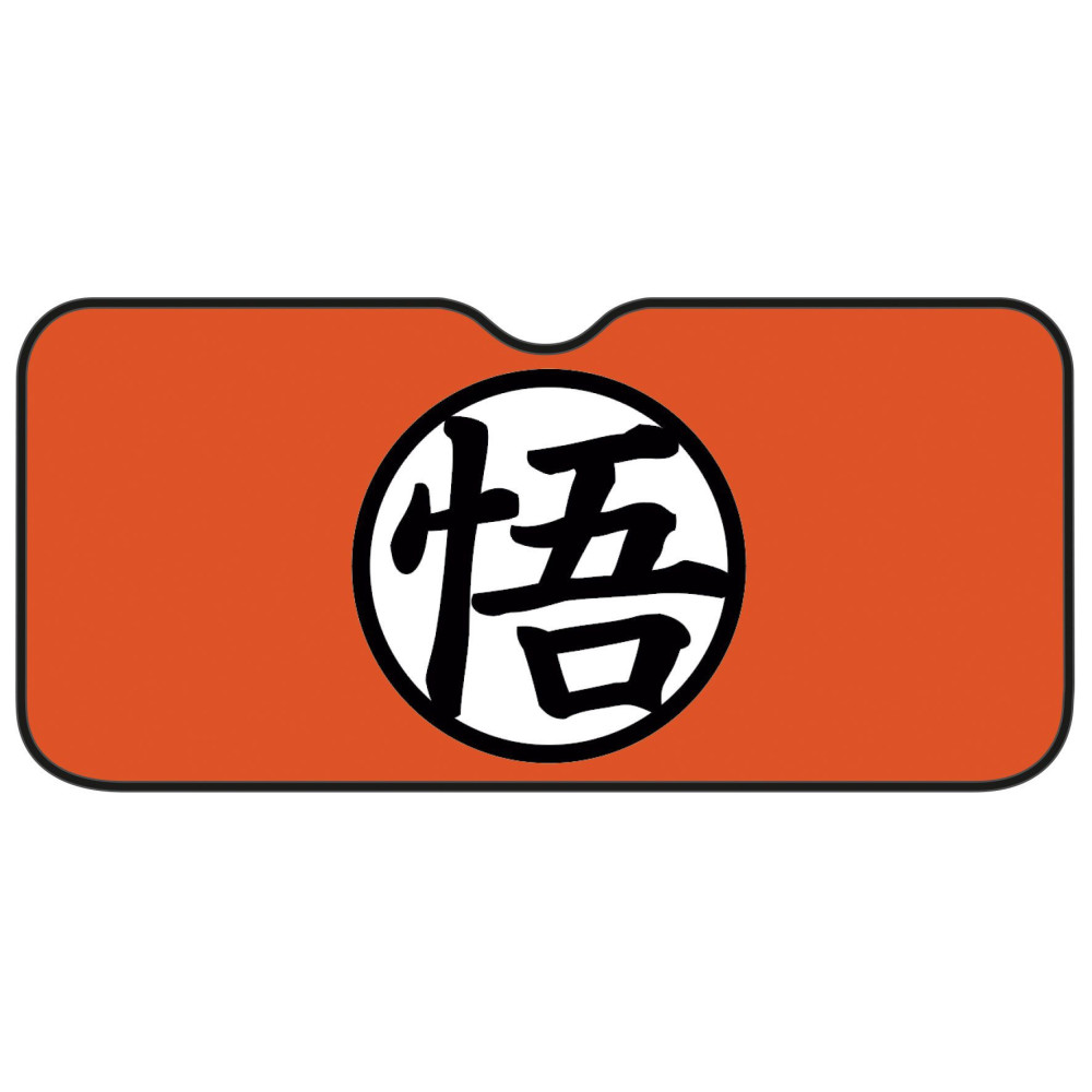 Dragon Ball Aluminium Auto Sonnenschutz, Sonnenschutz für Frontscheibe 130x70 cm