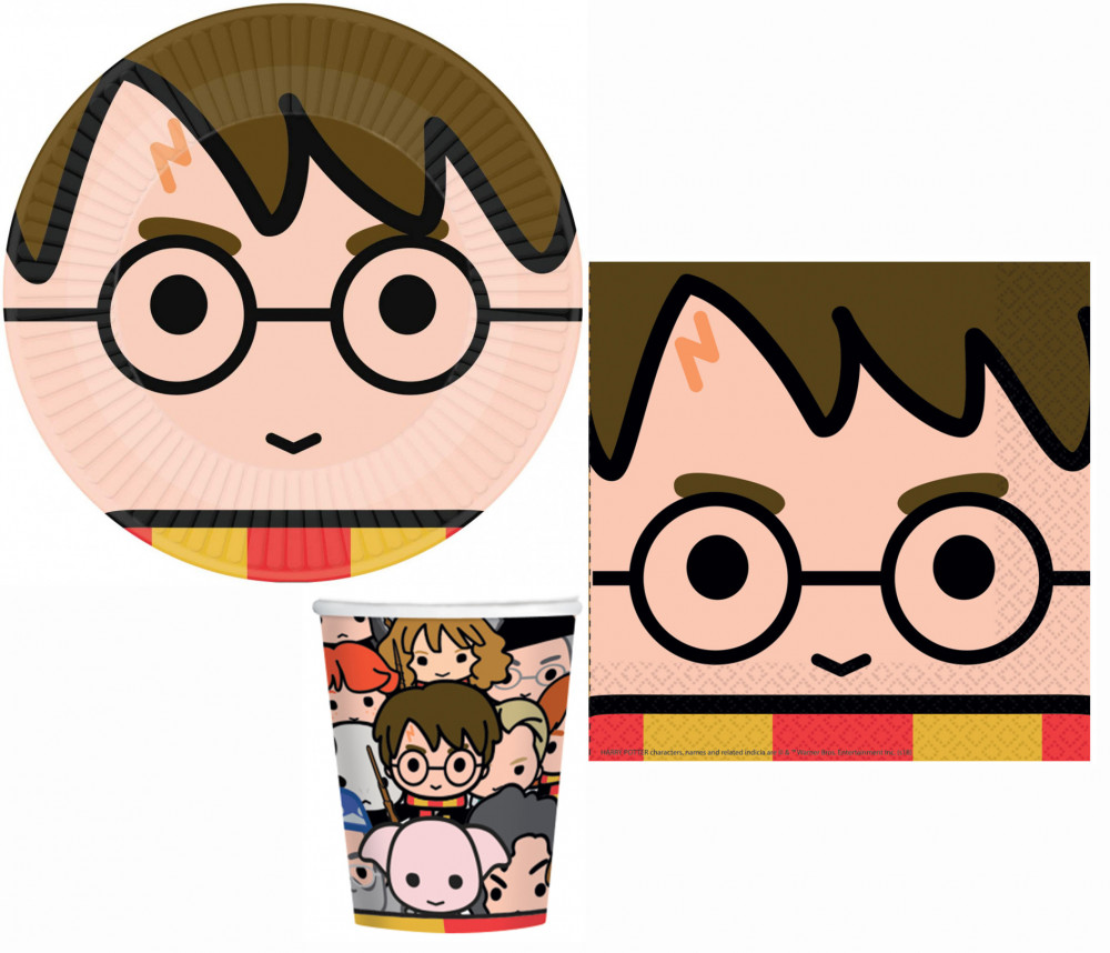 Harry Potter Graphic Party-Set 32-teilig