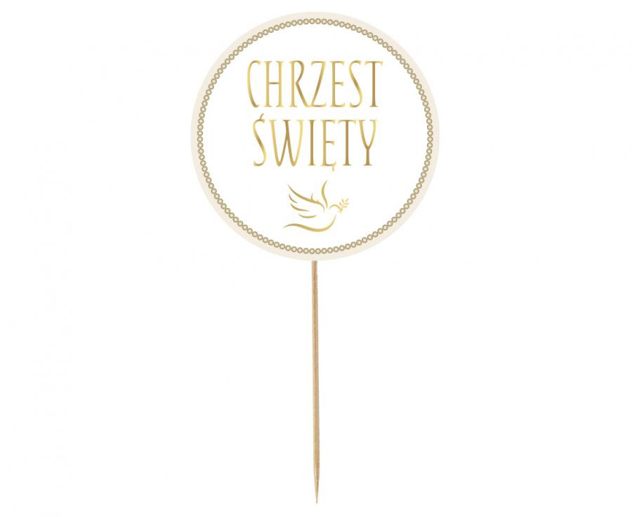 Taufe Chrzest Święty Kuchendekoration 14 cm