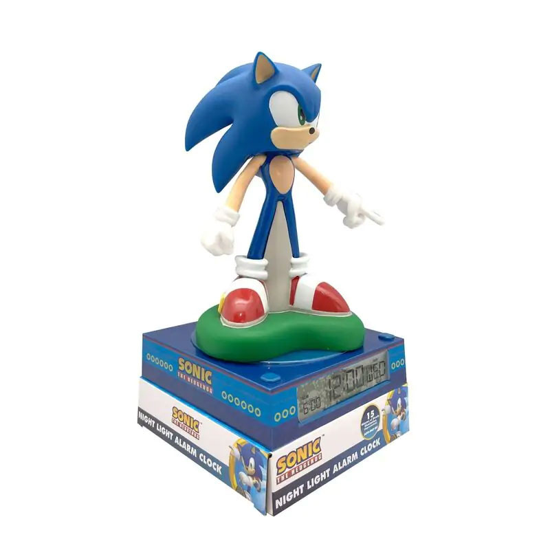 Sonic the Hedgehog 3D-Nachtlicht und Wecker