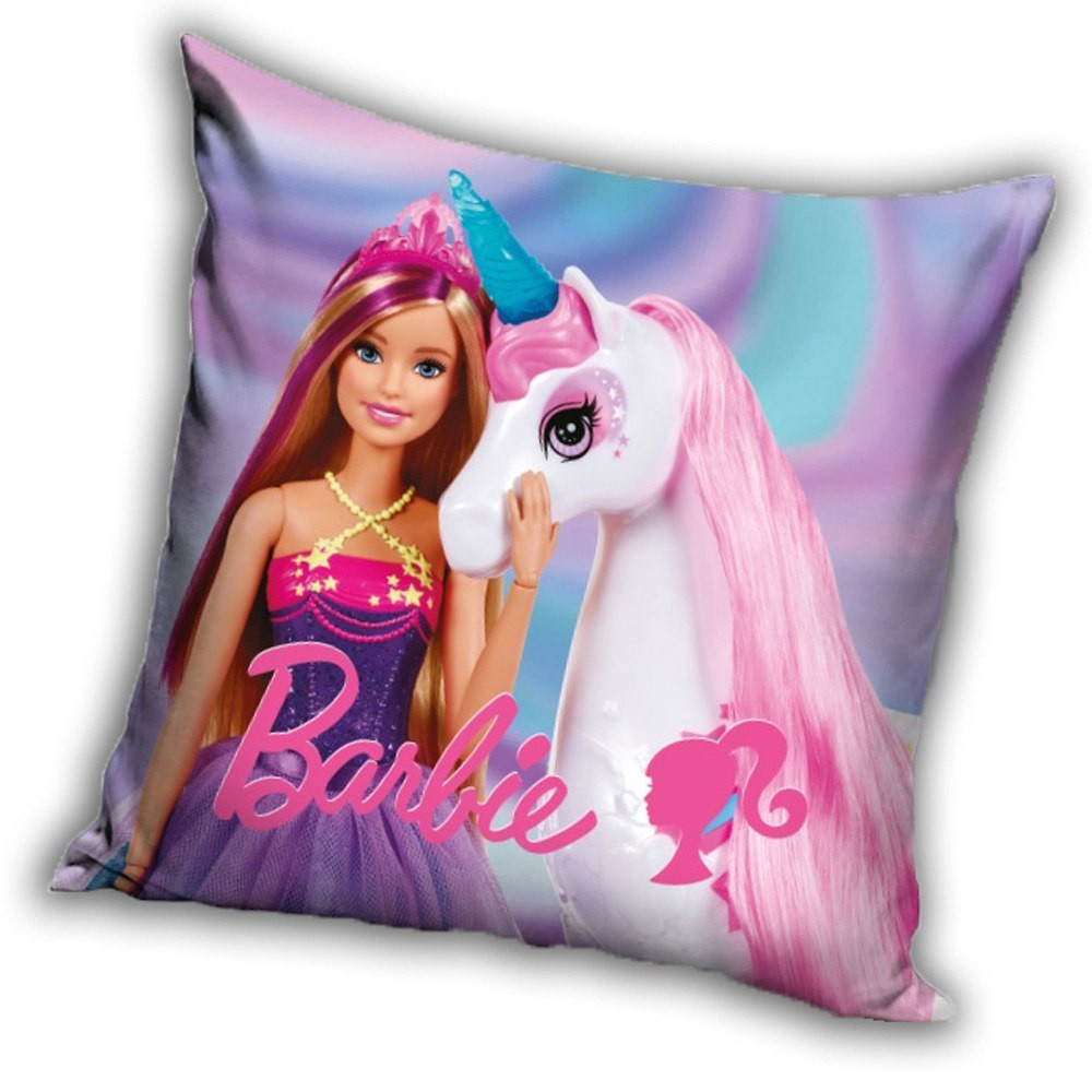 Barbie Unicorn Kissenbezug 40x40 cm Samt