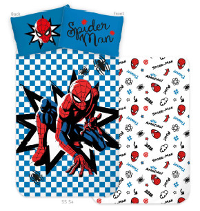 Spiderman Amazing Kinder Bettbezug 100×135 cm, 40×60 cm