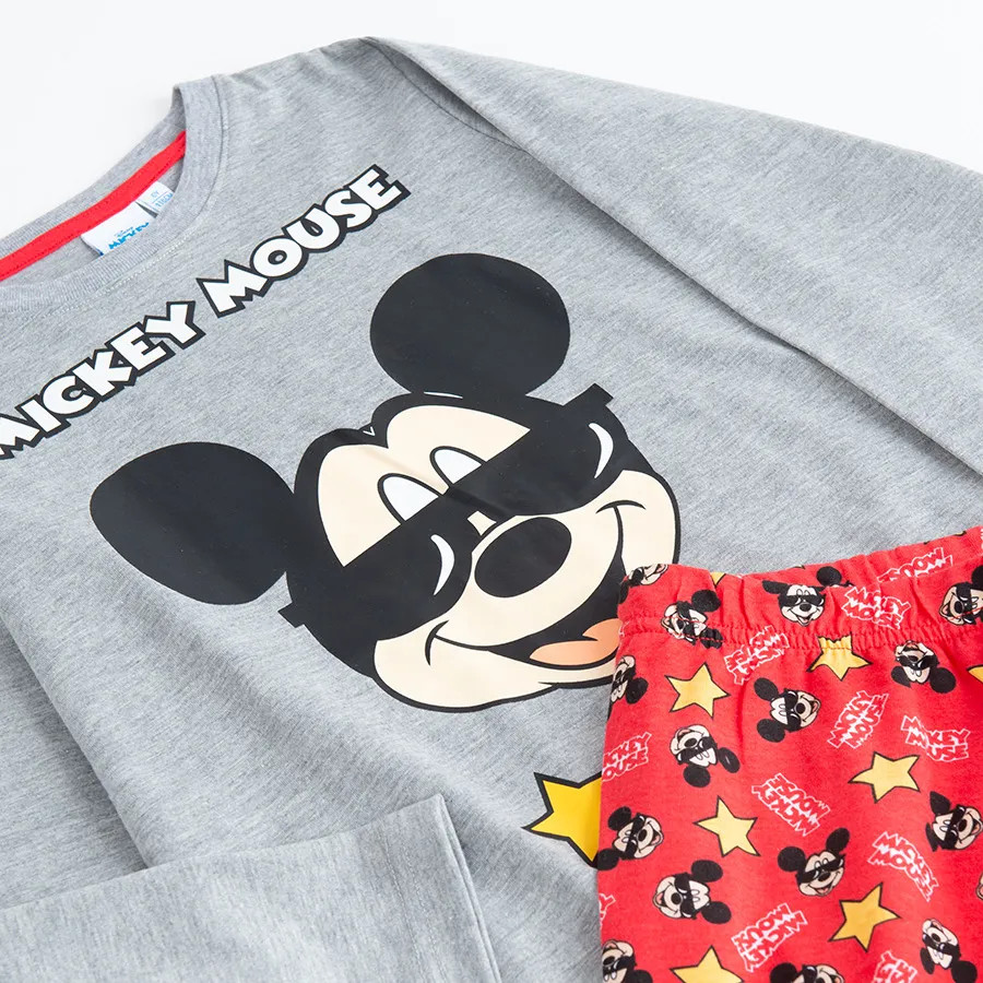 Disney Mickey  Star Kinder langer Schlafanzug 3-8 Jahre