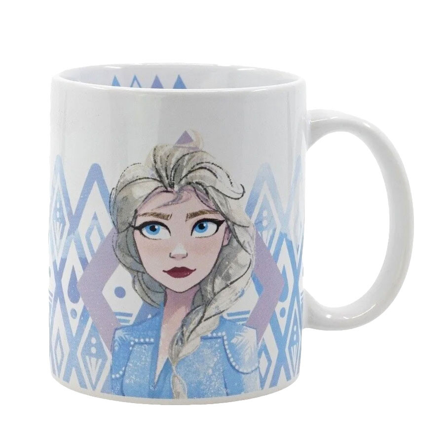 Disney Eiskönigin Elements Porzellanbecher 325 ml im Geschenkkarton