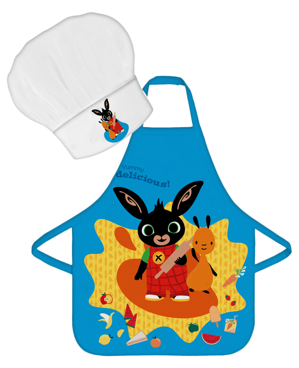 Bing Yummy Kinder Schürze 2-teiliges Set