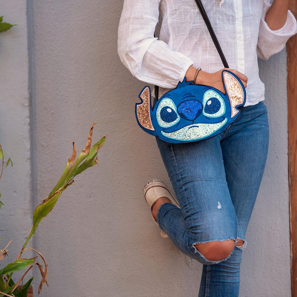 Disney Lilo und Stitch Kunstleder Schultertasche