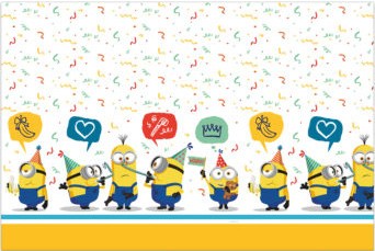 Minions The Rise of Gru Plastiktischdecke 120x180 cm