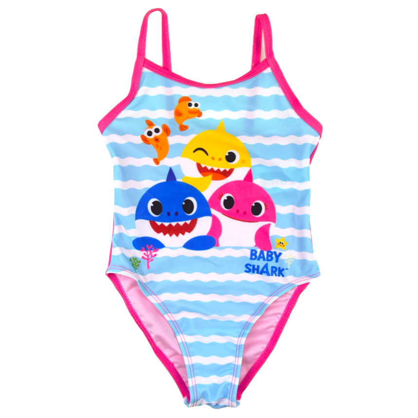 Baby Shark Familie Kinder Badeanzug, Schwimmen 92-110 cm