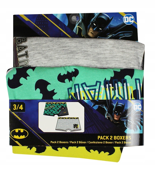 Batman Kinder Boxershorts 2 Stück/Packung 3/4 Jahre
