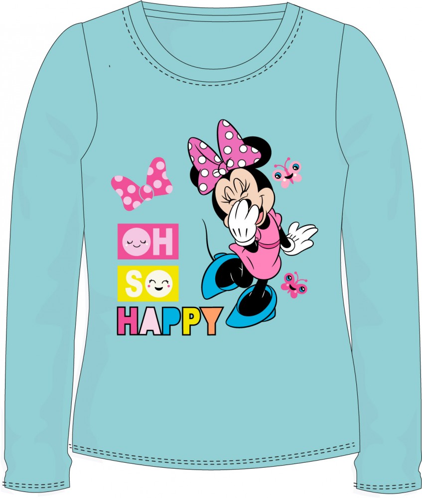 Disney Minnie  Kinder-Langarmshirt, Oberteil, 7 Jahre
