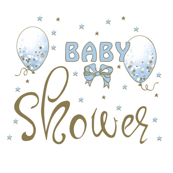 Baby Blue Baby-Party Servietten 20 Stk 33x33 cm