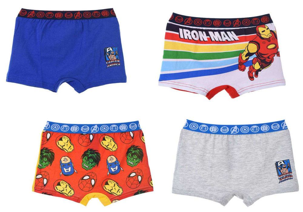 Avengers Kinder Boxershorts 2 Stück/Paket