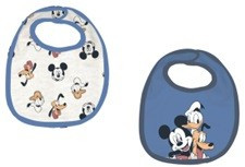 Disney Mickey  Baby-Lätzchen-Set 2 Stk