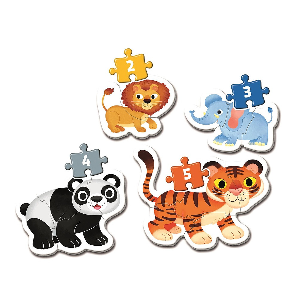 Tiere My First Clementoni Babyform Puzzle