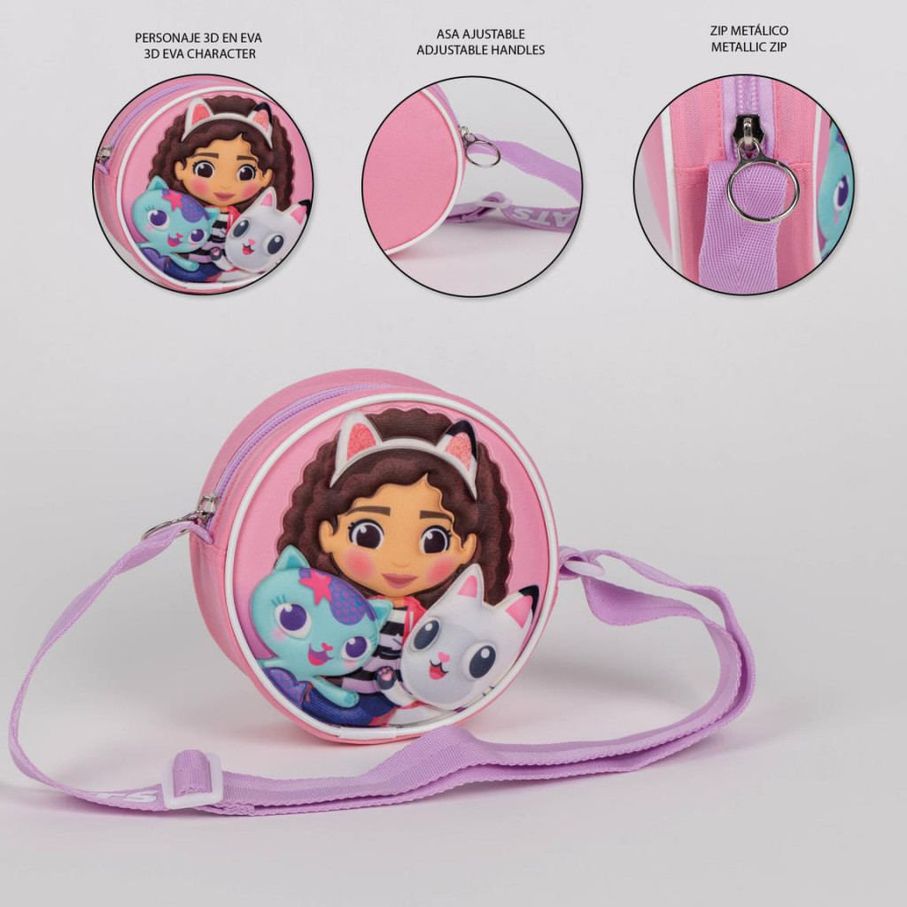 Gabby's Dollhouse 3D Schultertasche