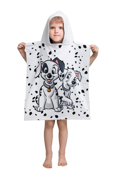 Disney 101 Dalmatiner Strandtuch Poncho 50x115cm