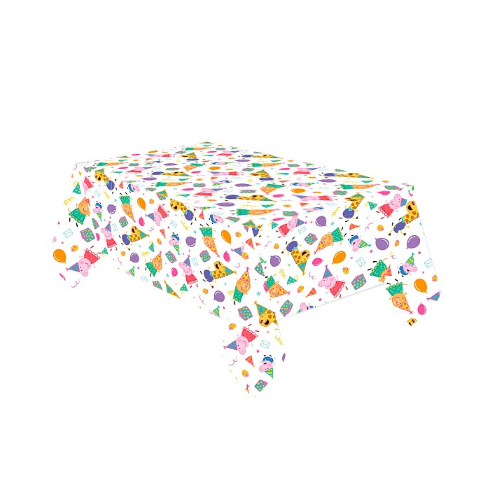 Peppa Wutz Celebration Papier Tischdecke 120x180 cm