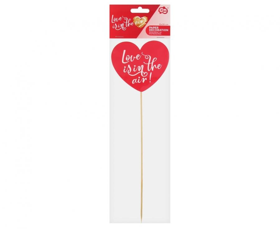 Liebe Love is in the air Papierdekoration 30 cm