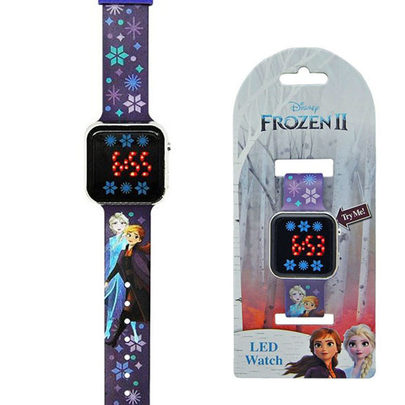 Disney Eiskönigin Snowflakes digitale LED-Uhr