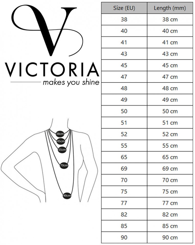 Victoria Goldfarbene Blaue Perlenkette