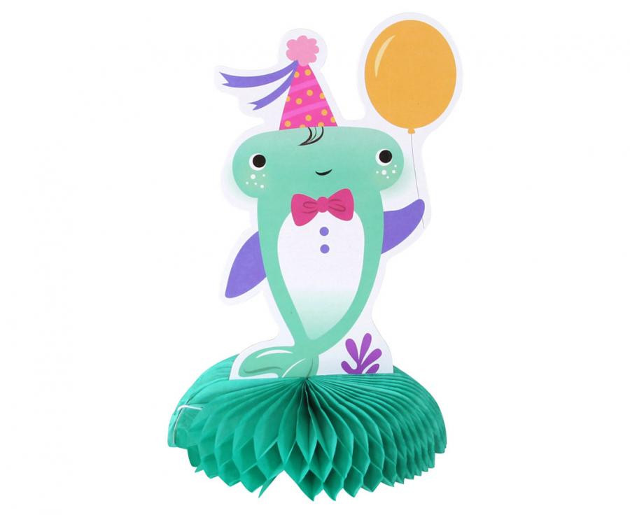 Tiere Shark, Tischdekoration Haifisch 21 cm