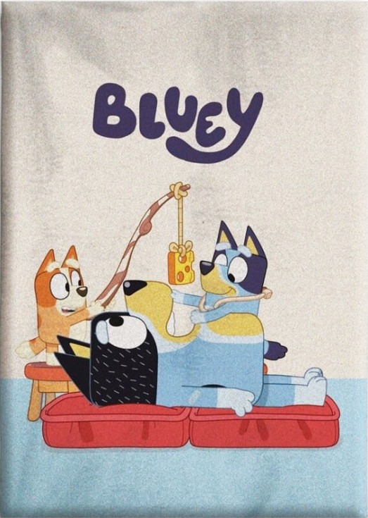 Bluey Fun Fleecedecke 100x140cm