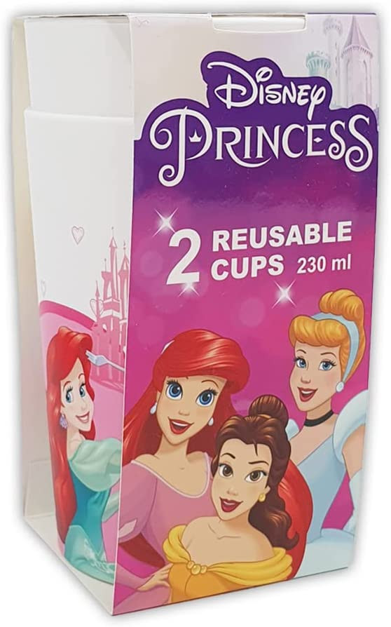 Disney Prinzessin Dreaming Plastikbecher 2er-Set 230 ml