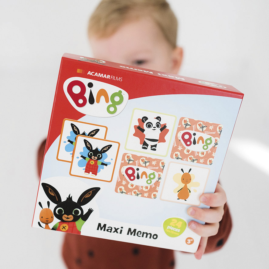 Bing Here I Go Memory-Spiel mit 24 Teilen