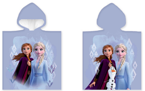 Disney Eiskönigin Strandtuch Poncho 50x100 cm