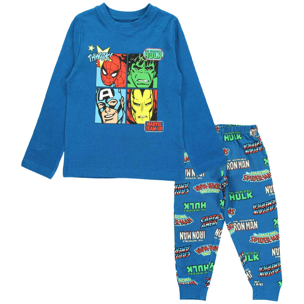 Avengers Team Avengers Kinder lange Pyjamas 104-134 cm